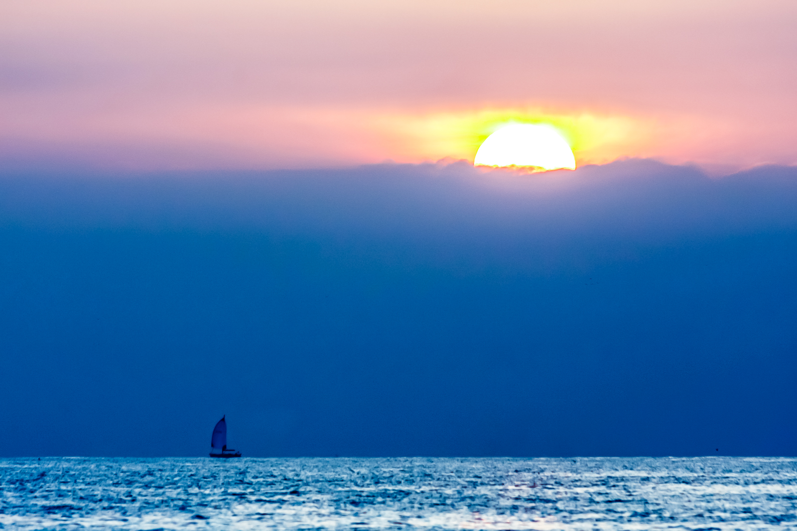 Sunset in Castelldefels