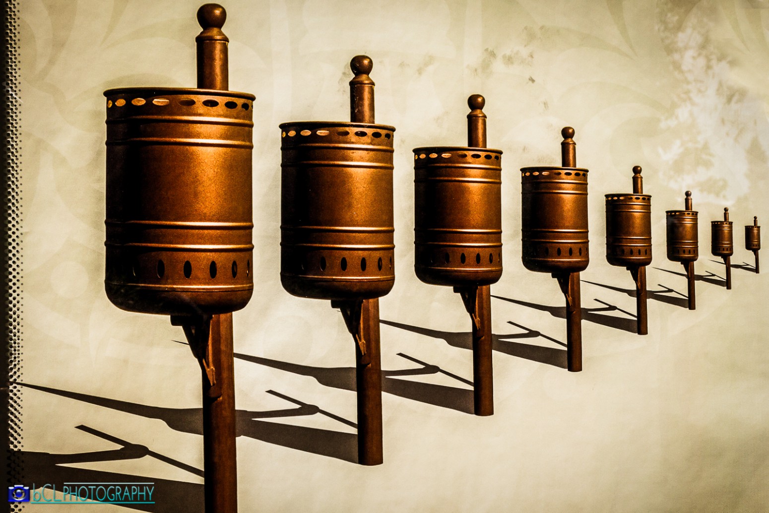bins and strange shadows