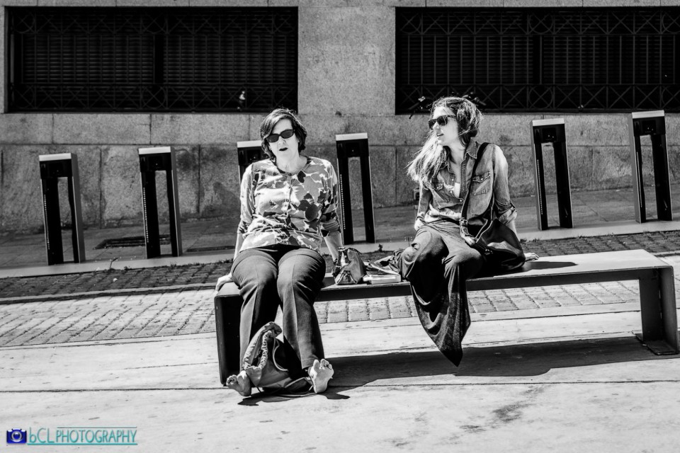 Resting after the walk