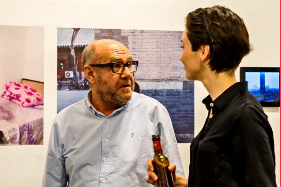 Jordi Comes, photographer, painter and director, Sonia Toneu, photographer